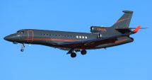 Stire din Actualitate : Klaus Iohannis a zburat la New York cu un avion privat de tip Dassault Falcon 8X