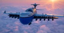 Stire din Actualitate : Cum ar putea arăta avionul-hotel al viitorului. Poate găzdui 5.000 de persoane