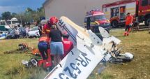Stire din Eveniment : Un avion s-a prăbușit la Orăștie! O persoană și-a pierdut viața iar o alta a ajuns la spital