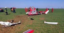 Inspectoratul pentru Situaţii de Urgenţă: Avion de acrobaţie, prăbuşit! Pilotul a decedat. UPDATE