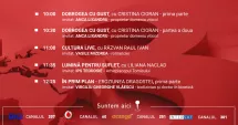 Stire din Actualitate : Programul zilei de duminică, 12 aprilie, de la Antena 3 Constanța