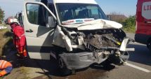 Stire din Social : Șase victime, după ce un microbuz Botoșani – Mangalia s-a lovit frontal cu o mașină