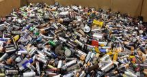 Aproximativ 7% din totalul bateriilor colectate pentru reciclare sunt cu sprijinul populației