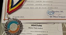 Olimpicul Vlad Andrei Băutu, mândria Școlii ”Nicolae Tonitza”. Societatea Română de Fizică i-a acordat medalia de argint