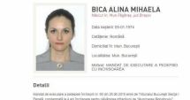 Stire din Eveniment : Alina Bica a fost dată oficial în urmărire generală de Poliția Română