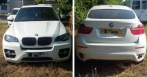 BMW X6 furat din Marea Britanie, descoperit de polițiștii de frontieră