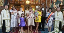 Stire din Social : Trei copii aflați în grija asistenței maternale, botezați la Cumpăna de IPS Teodosie