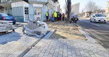 Stire din Social : Trotuarele de pe Bulevardul Mamaia, reabilitate de Confort Urban