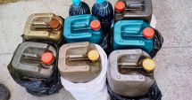 Stire din Eveniment : Bidoane cu combustibil, confiscate de jandarmi. Doi bărbați sunt cercetați