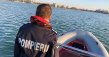 Stire din Eveniment : Intervenție înspăimântătoare a pompierilor ISU. Un cadavru este căutat în lacul Siutghiol