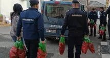 Stire din Eveniment : Jandarmii constănțeni, alături de persoanele cu dizabilități în spiritul sărbătorilor de iarnă