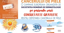 Campanie gratuită, în sudul litoralului, pentru depistarea cancerului de piele