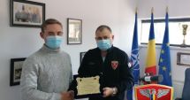 Stire din Social : Sublocotenentul Ciprian Hotnog a primit o plachetă din partea Ligii Militarilor Profesionițti