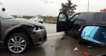 Stire din Eveniment : Carambol rutier, la ieșire din Constanța. Patru mașini implicate