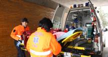Stire din Eveniment : Carambol rutier în Constanța. Trei mașini și o ambulanță, făcute praf
