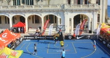Stire din Sport : Caravana baschetului 3x3 poposește pe faleza Cazino Constanța