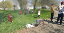 Stire din Eveniment : Cât "costă" un picnic în parcul Tăbăcărie. Constănțeni, amendați de polițiști