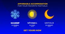Opțiuni de cazare la cele mai mari festivaluri de muzică: UNTOLD, NEVERSEA și MASSIF 2023