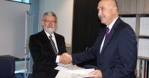 Stire din Economie : CCINA va acorda tot sprijinul companiilor străine pentru  a-și putea dezvolta afacerile  în Constanța