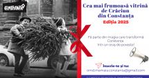 Stire din Social : OMD Mamaia Constanța lansează ediția 2025 a concursului „Cea mai frumoasă vitrină de Crăciun”