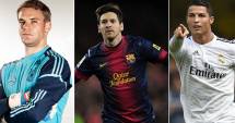Stire din Sport : Fotbal / Balonul de Aur se va decerna în această seară, la Zurich