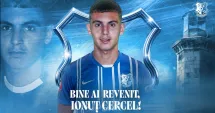 Stire din Sport : Ionuț Cercel a revenit la FC Farul Constanța