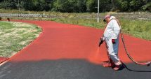 Stire din Politică-Administrație : Primăria Cernavodă, aproape de a finaliza construcţia pistei de atletism de la stadionul „Tineretului”