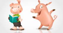 Stire din Fun : Ce spune un porc când se uită la priză