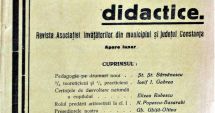 Stire din Cultură-Educație : Ce subiecte trata revista "Convorbiri Didactice"  în anul 1937