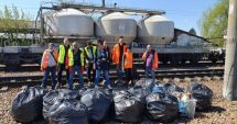 Stire din Social : CFR a demarat o campanie de curățenie pe calea ferată