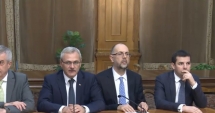 PSD, ALDE și UDMR au semnat protocolul de colaborare parlamentară
