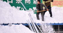 Stire din Actualitate : Furtunile de zăpadă au făcut ravagii în China