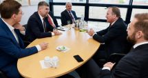 Stire din Politică-Administrație : Marcel Ciolacu, întâlnire cu fostul premier suedez Stefan Lofven