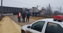 Stire din Eveniment : Cisternă cu motorină, lovită de tren, în Portul Constanța