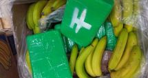 Stire din Actualitate : 840 de kilograme de COCAINĂ, descoperite în lăzi de banane, în supermarketuri! Personalul a alertat poliția