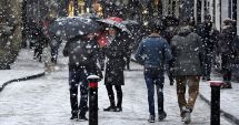 Stire din Social : Cod Portocaliu de ninsori abundente și viscol în 12 județe din România!