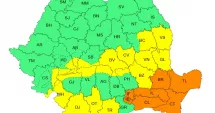 Stire din Social : Constanța sub cod portocaliu. Rafale de vânt și vizibilitate redusă