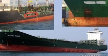 Stire din Monden : Coliziune între un portcontainer german și un tanc chimic coreean