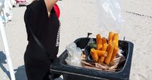Stire din Eveniment : Comercianții ambulanți de pe plajă, puși pe fugă de polițiștii locali