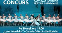 Stire din Cultură-Educație : CONCURS / Cuget Liber te trimite la spectacolul "Lacul Lebedelor"