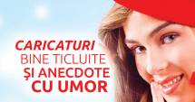 Stire din Cultură-Educație : "Caricaturi bine ticluite și anecdote cu umor"