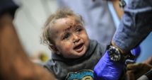 Copii răniți în Gaza vor fi aduși cu avioane militare la spitale din România