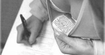 Stire din Cultură-Educație : Educatoare prinsă cu fițuici, la examenul de definitivat din Constanța
