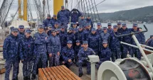 Stire din Eveniment : Vești noi de la bordul navei-școală „Mircea”. Cadeții se îndreaptă către Strâmtoarea Gibraltar