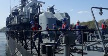 Corveta „Amiral Petre Bărbuneanu”, la exerciţii cu Forţele Navale ale Ucrainei