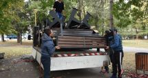 Stire din Social : Coșuri noi de gunoi, băncuțe și dispozitive pentru deșeuri canine, la Constanța