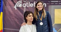 Cristina Bujin, medaliată cu argint la Naționalele de atletism