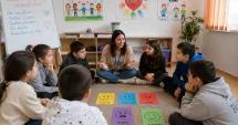 Stire din Cultură-Educație : „Culorile respectului”, un nou proiect împotriva bullying-ului în școlile din Corbu și Istria