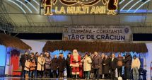 Stire din Social : Moș Crăciun a ajuns astăzi în Orășelul Copiilor din comuna Cumpăna