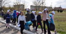 Stire din Politică-Administrație : Administraţia locală din Cumpăna, împreună cu mai mulţi elevi şi profesori, a ieşit la curăţenie